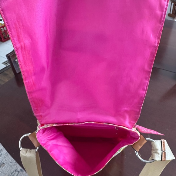 EUC Lily Bloom Canvas Crossbody Bag - Picture 6 of 8